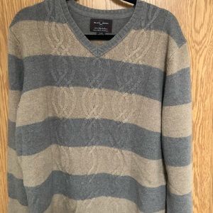 Black Brown cashmere sweater